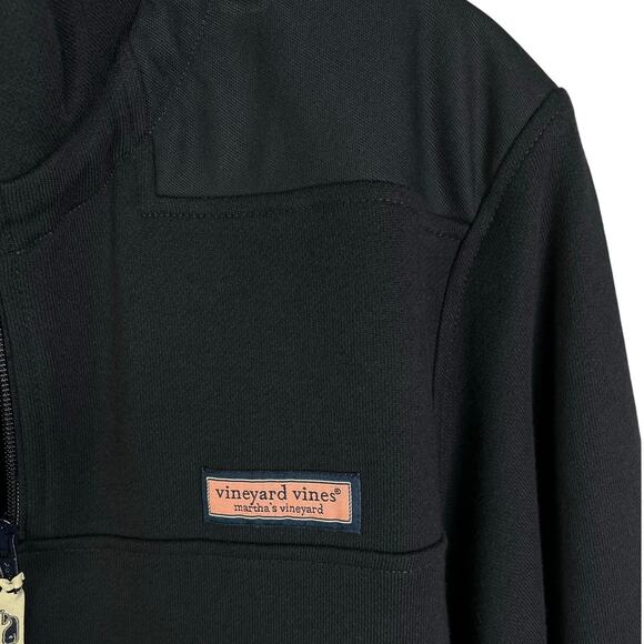 Vineyard Vines Sweatshirt Mens XS Navy Blue Turtle Neck Half Zip Classic Preppy - Picture 5 of 11